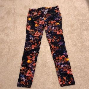 Patterned corduroys.  Pilcro from Anthropologie.